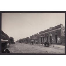 CHACO ANTIGUA TARJETA POSTAL ROQUE SAENZ PEÑA FRENTE DE NEGOCIOS